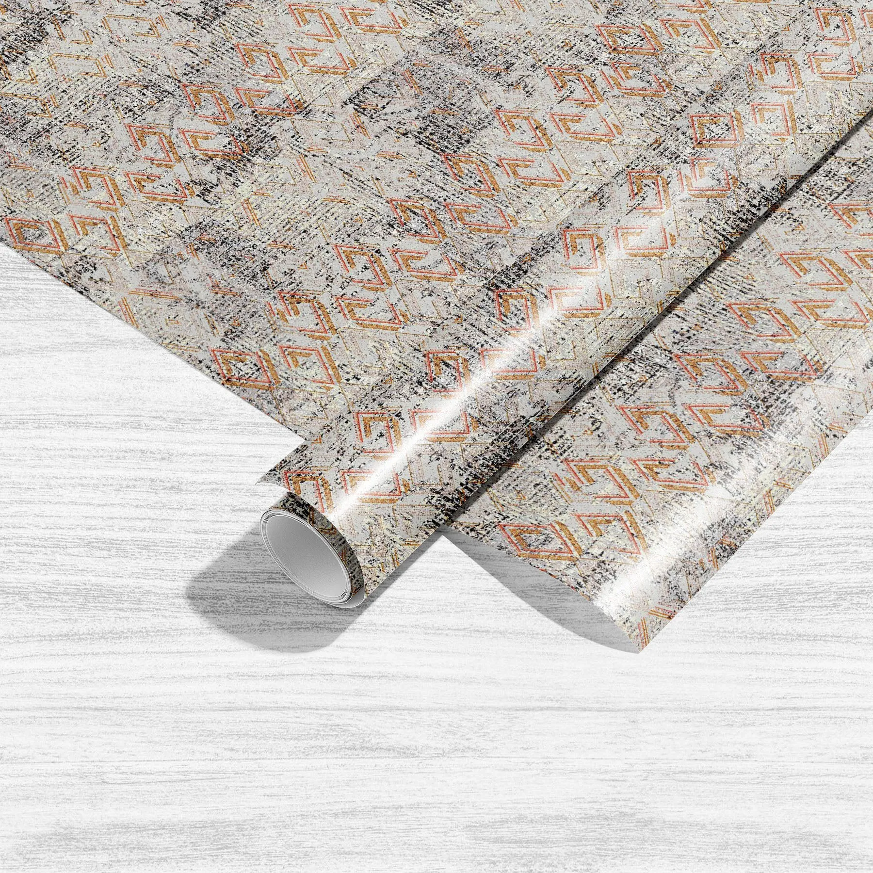 Abstract Grunge Pattern Art & Craft Gift Wrapping Paper