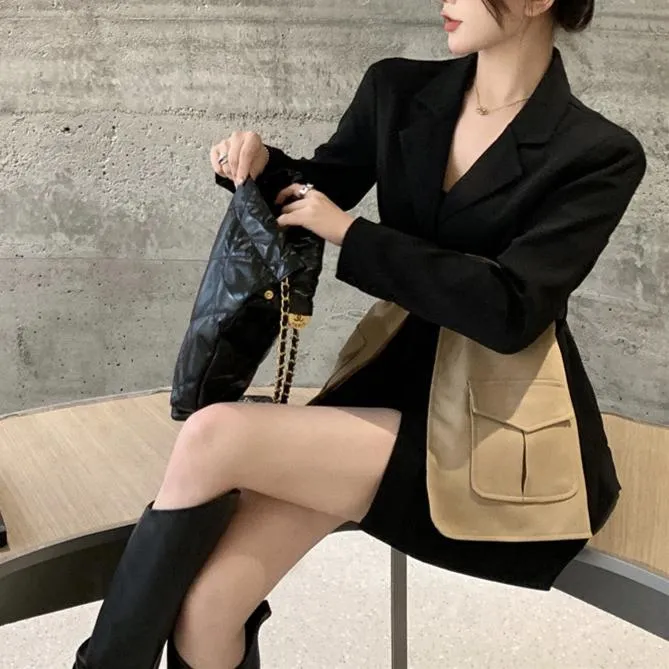 Anna Patchwork Blazer