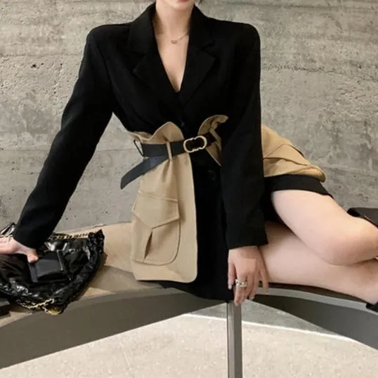 Anna Patchwork Blazer