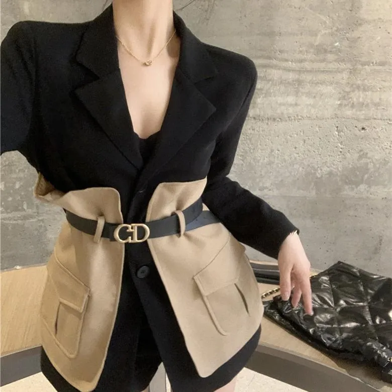 Anna Patchwork Blazer