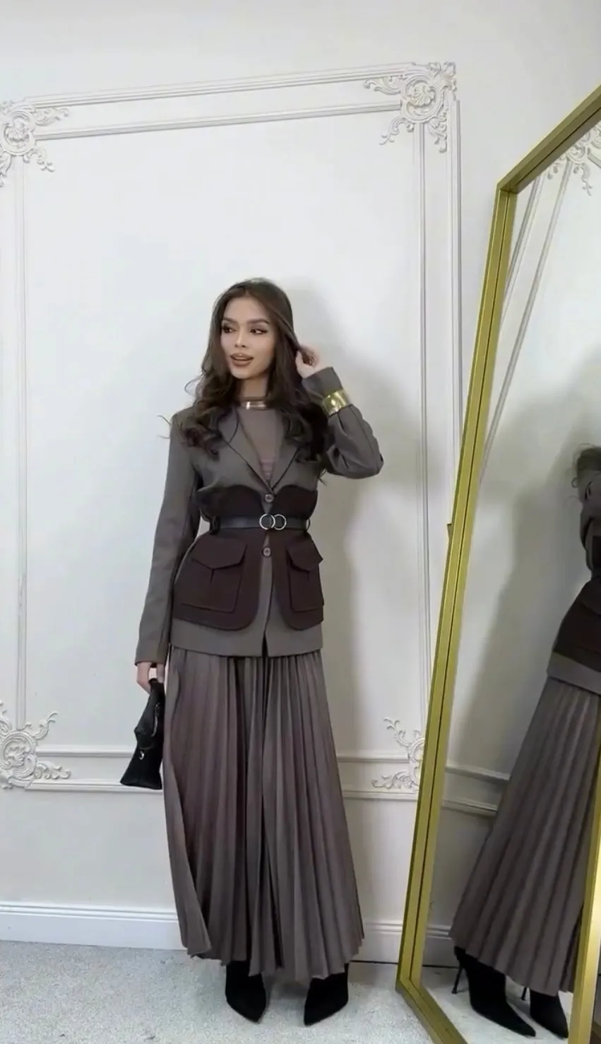 Anna Patchwork Blazer