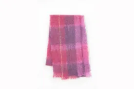 Berry Drumin Mohair Scarf