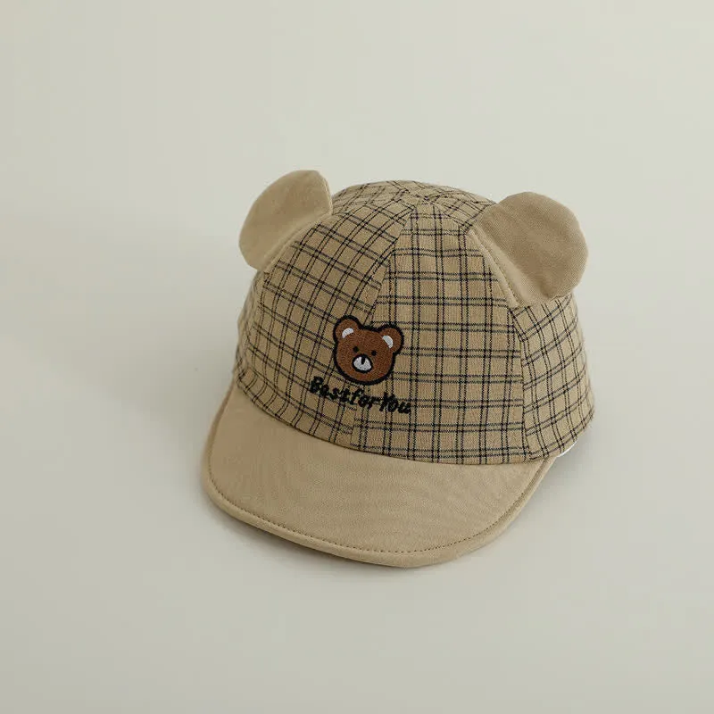 BEST FOR YOU Baby Bear Peaked Cap