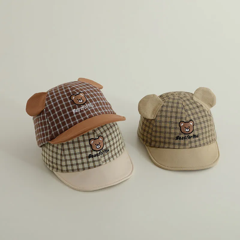 BEST FOR YOU Baby Bear Peaked Cap