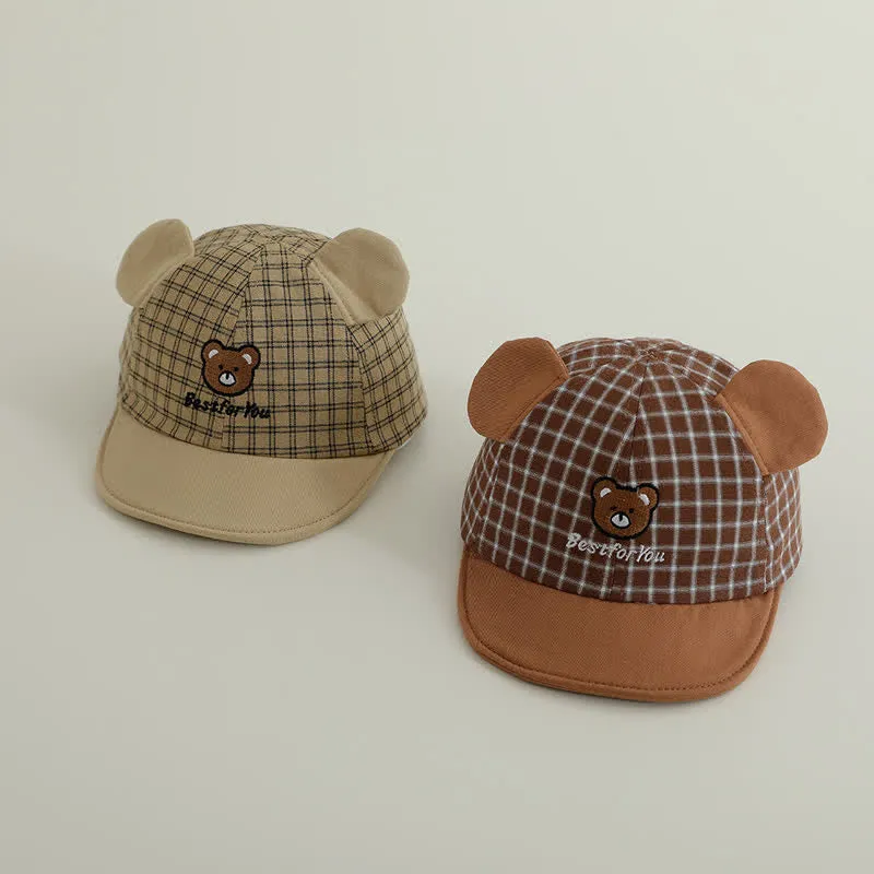 BEST FOR YOU Baby Bear Peaked Cap