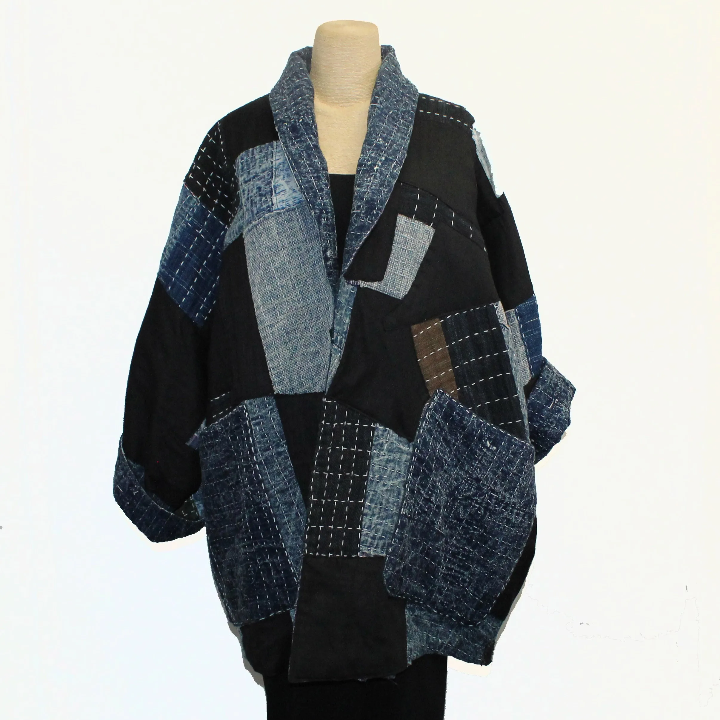 Bounkhong Signavong Reversible Jacket, Multi-Patch, OS Fits M-XL