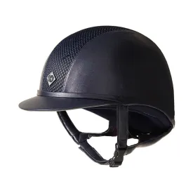 Charles Owen Ayr8 Plus Round Leather Look Riding Hat