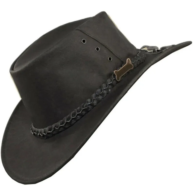 Cowboy Hat-BUFFALO Leather Cowboy hat, Custom Cowboy Hat, Cowboy Hat Woman
