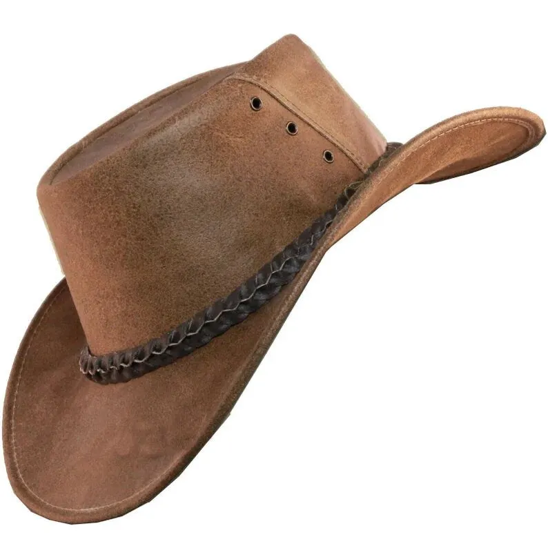 Cowboy Hat-BUFFALO Leather Cowboy hat, Custom Cowboy Hat, Cowboy Hat Woman