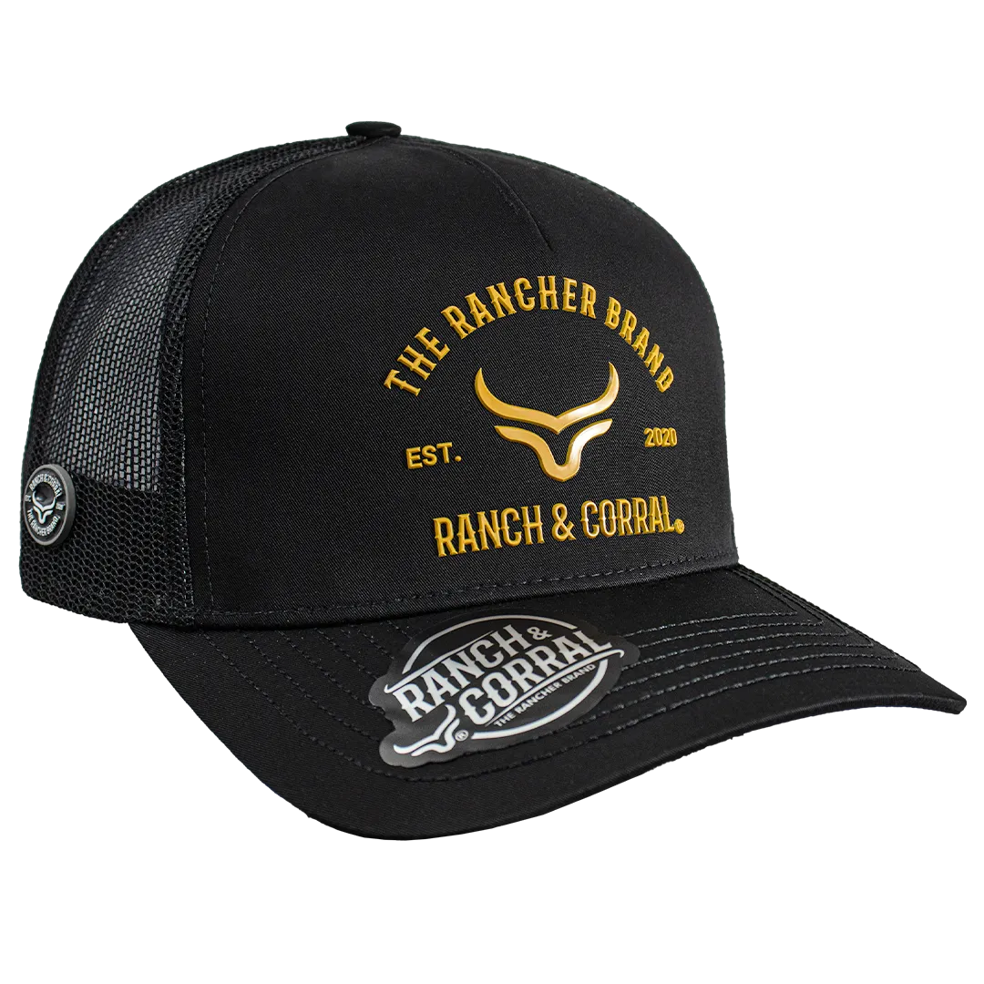 COWBOY TRUCKER HAT RANCH & CORRAL AUTHENTIC -RCCB06