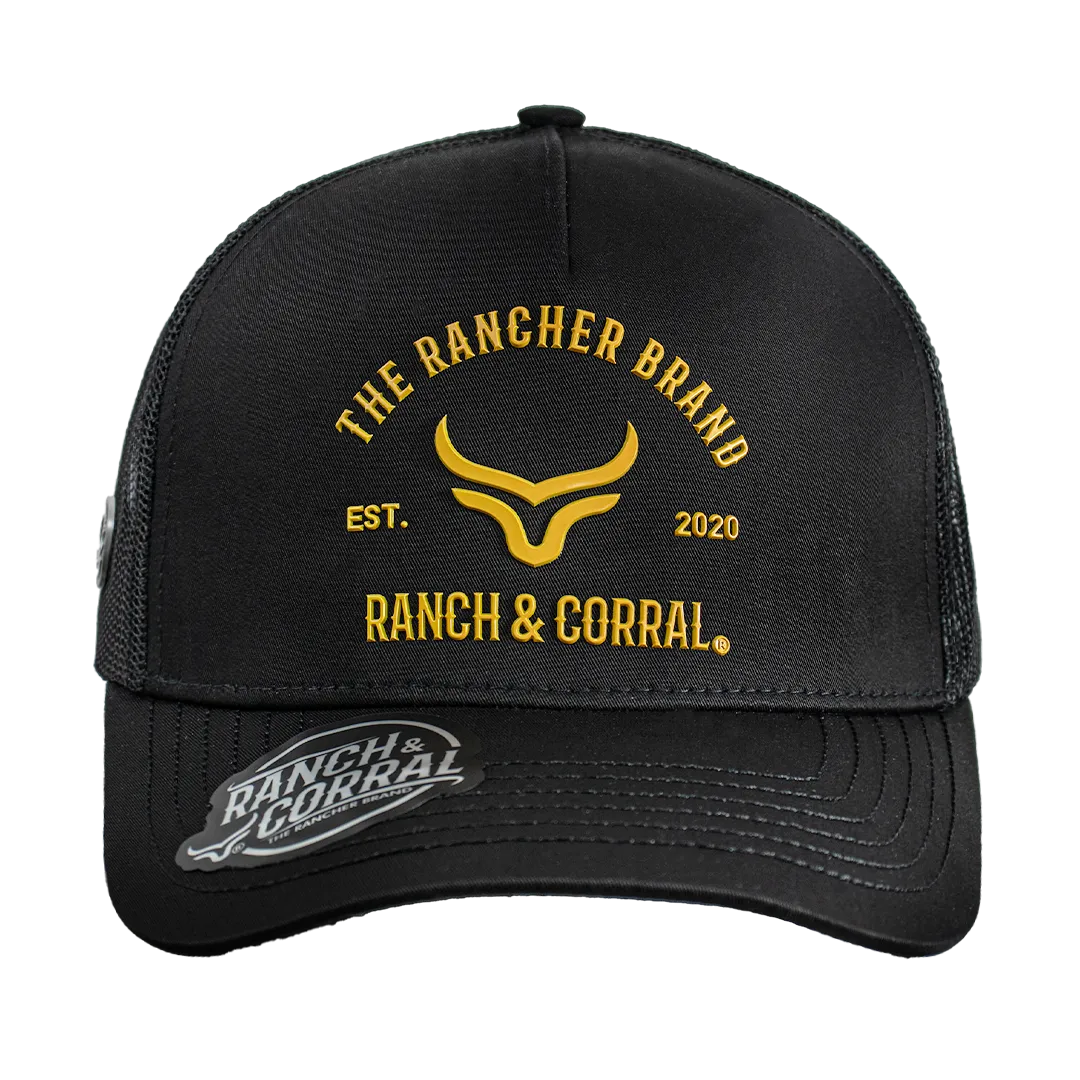 COWBOY TRUCKER HAT RANCH & CORRAL AUTHENTIC -RCCB06