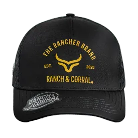 COWBOY TRUCKER HAT RANCH & CORRAL AUTHENTIC -RCCB06