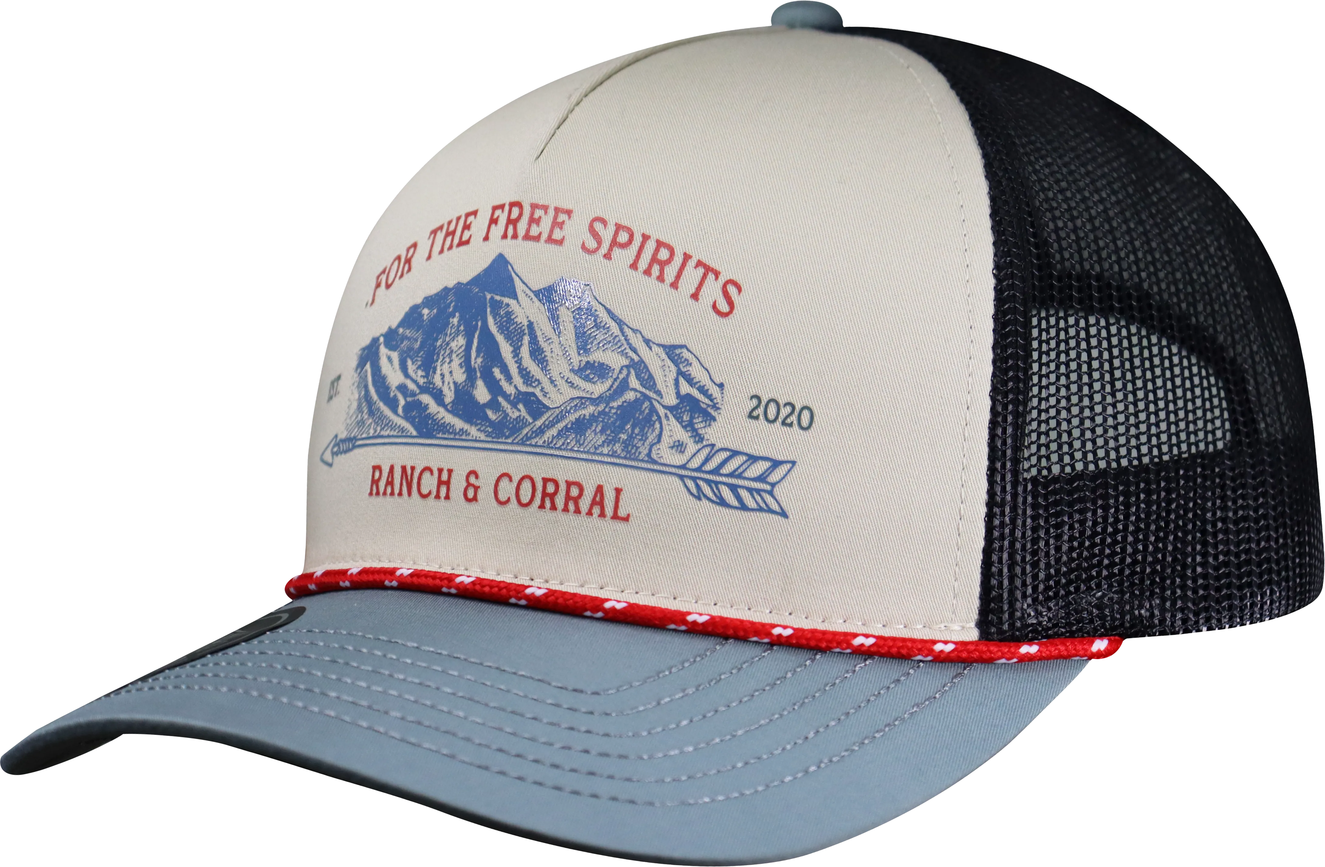 COWBOY TRUCKER HAT RANCH & CORRAL AUTHENTIC -RCO04