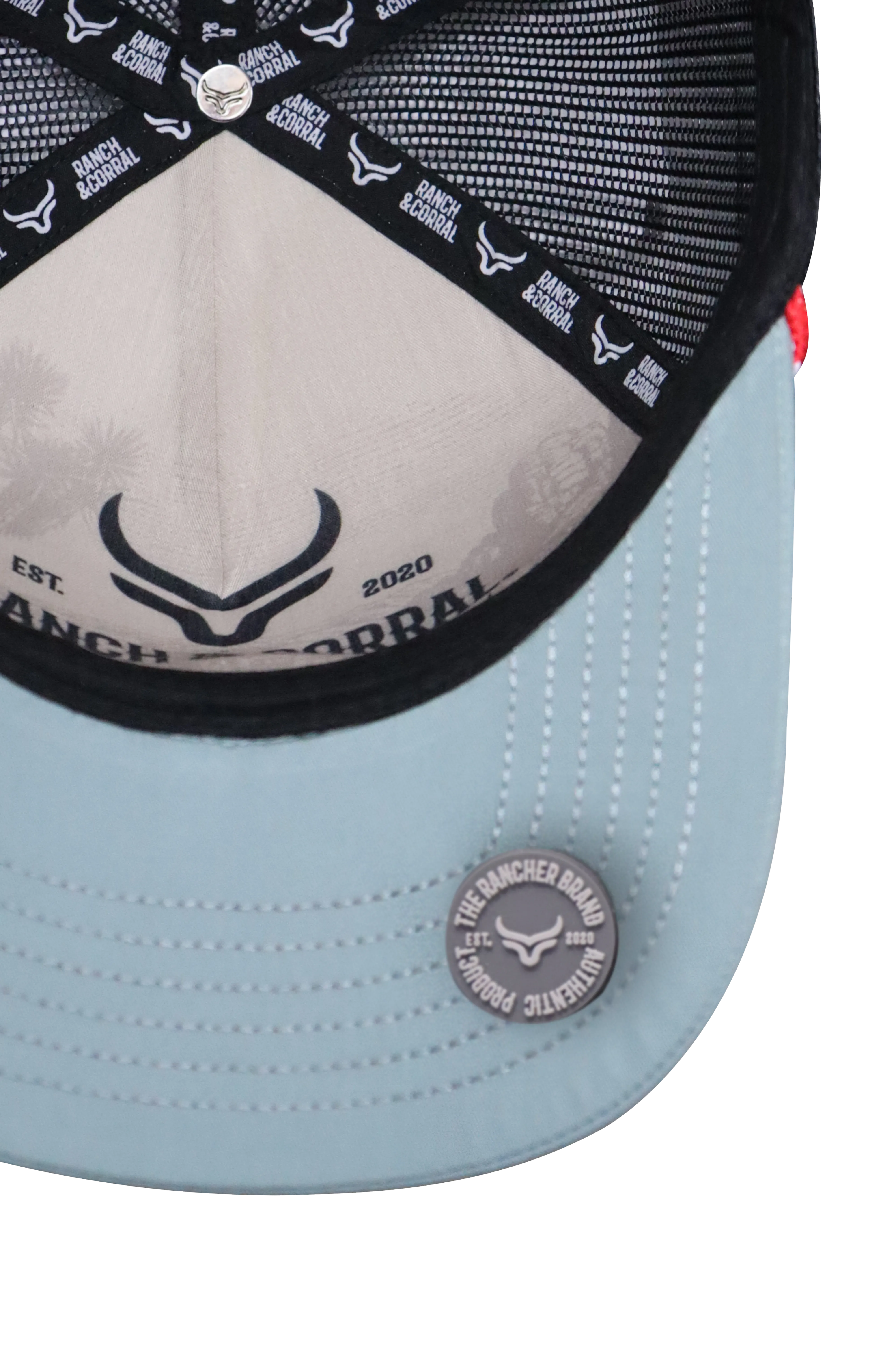 COWBOY TRUCKER HAT RANCH & CORRAL AUTHENTIC -RCO04