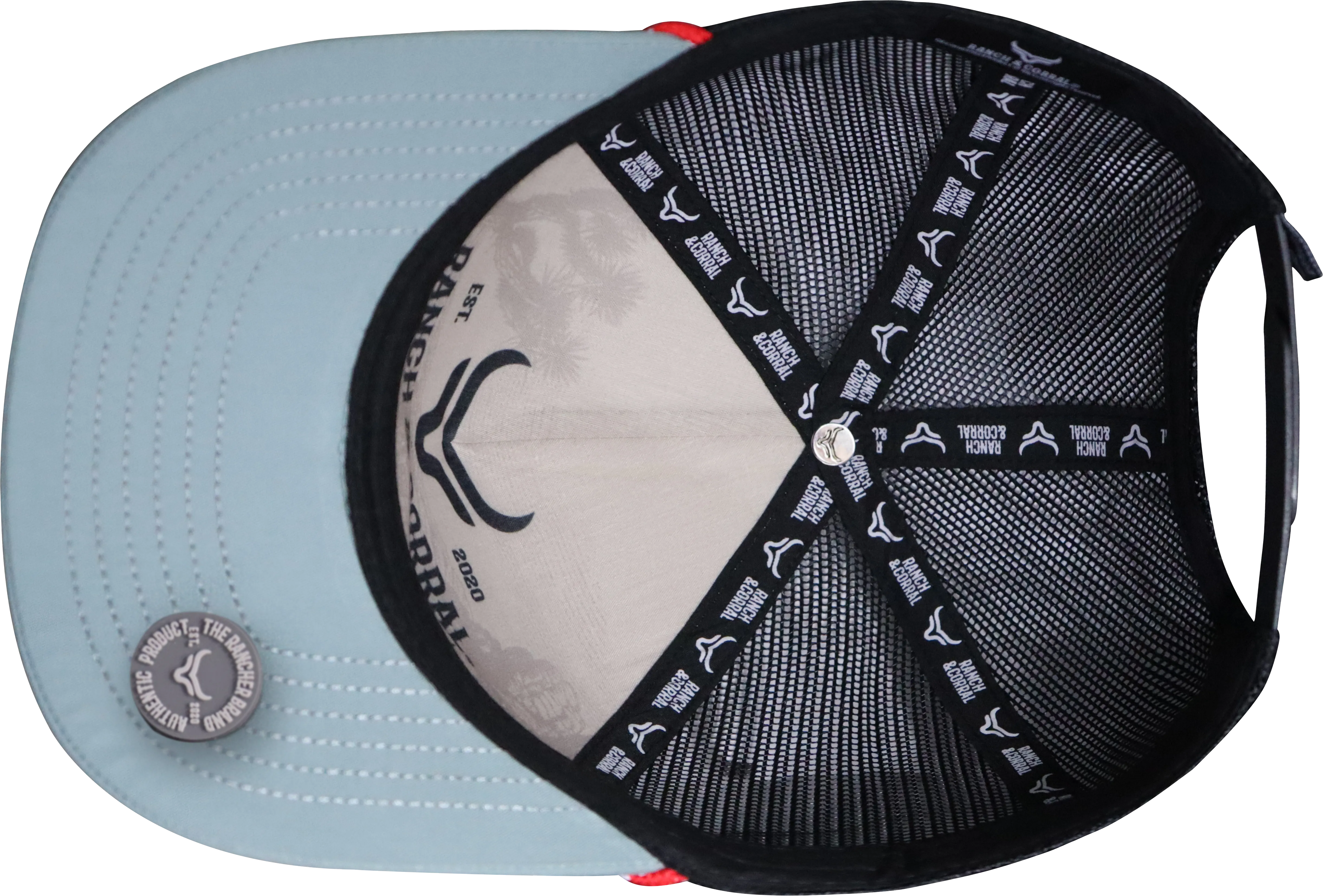 COWBOY TRUCKER HAT RANCH & CORRAL AUTHENTIC -RCO04