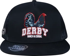 COWBOY TRUCKER HAT RANCH & CORRAL AUTHENTIC ROOSTER-RCR21