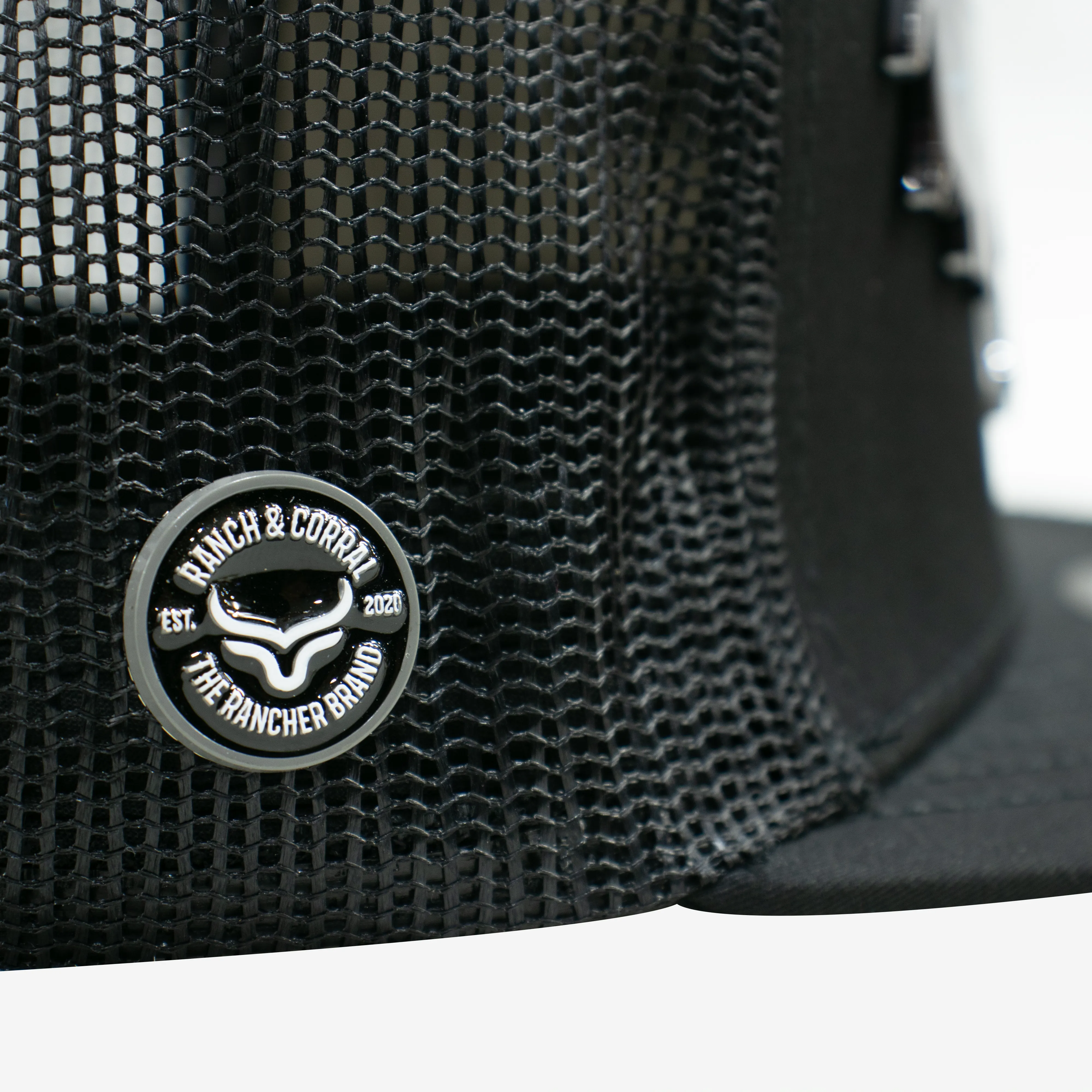 COWBOY TRUCKER HAT RANCH & CORRAL AUTHENTIC ROOSTER-RCR21