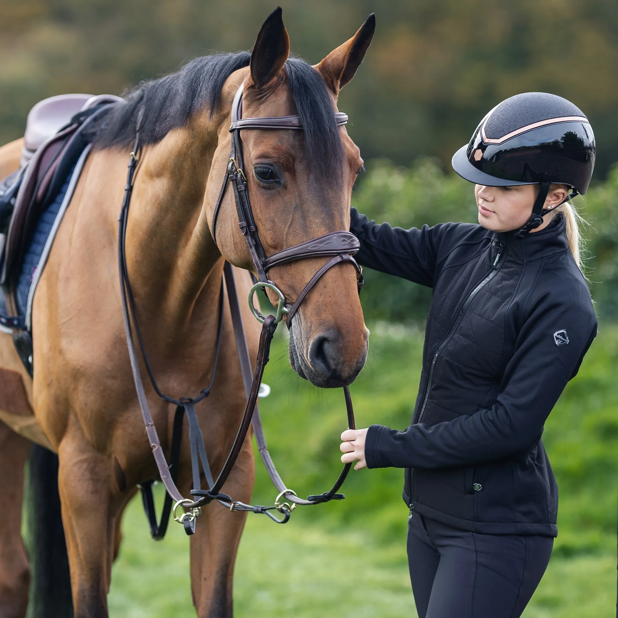 EQX Charles Owen Kylo Riding Hat - Gloss