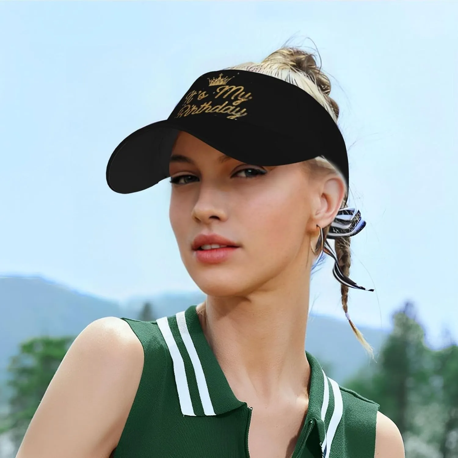 Fashion Sport Visor Adjustable Cap Hat UV Protection Sun Visor for Men and Women