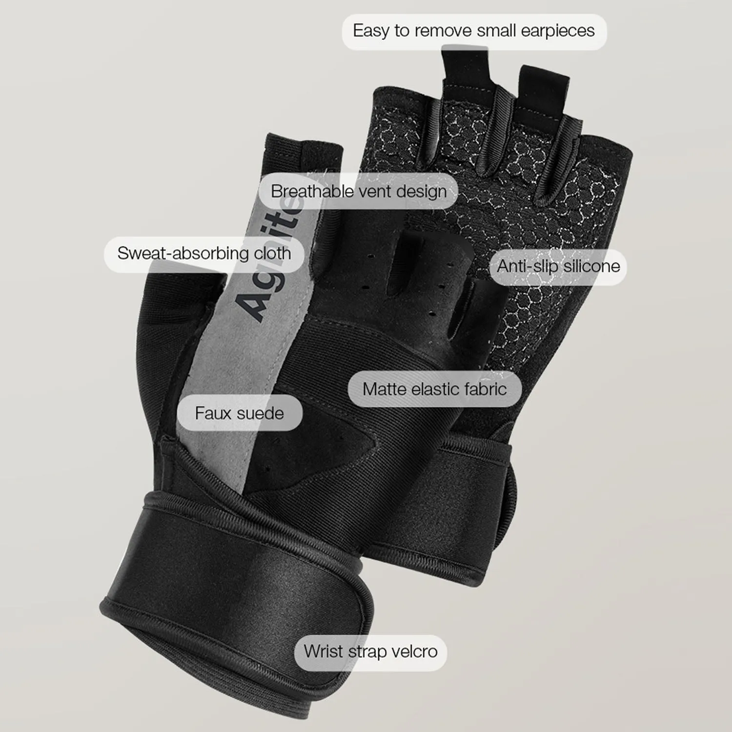 Fitness Glove, 1 Pair (L)