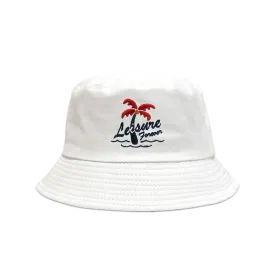 Flight Facilities / Leisure Forever White Bucket Hat