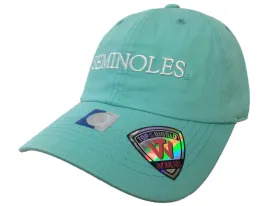 Florida State Seminoles TOW Women's Mint Green Seaside Adjustable Slouch Hat Cap