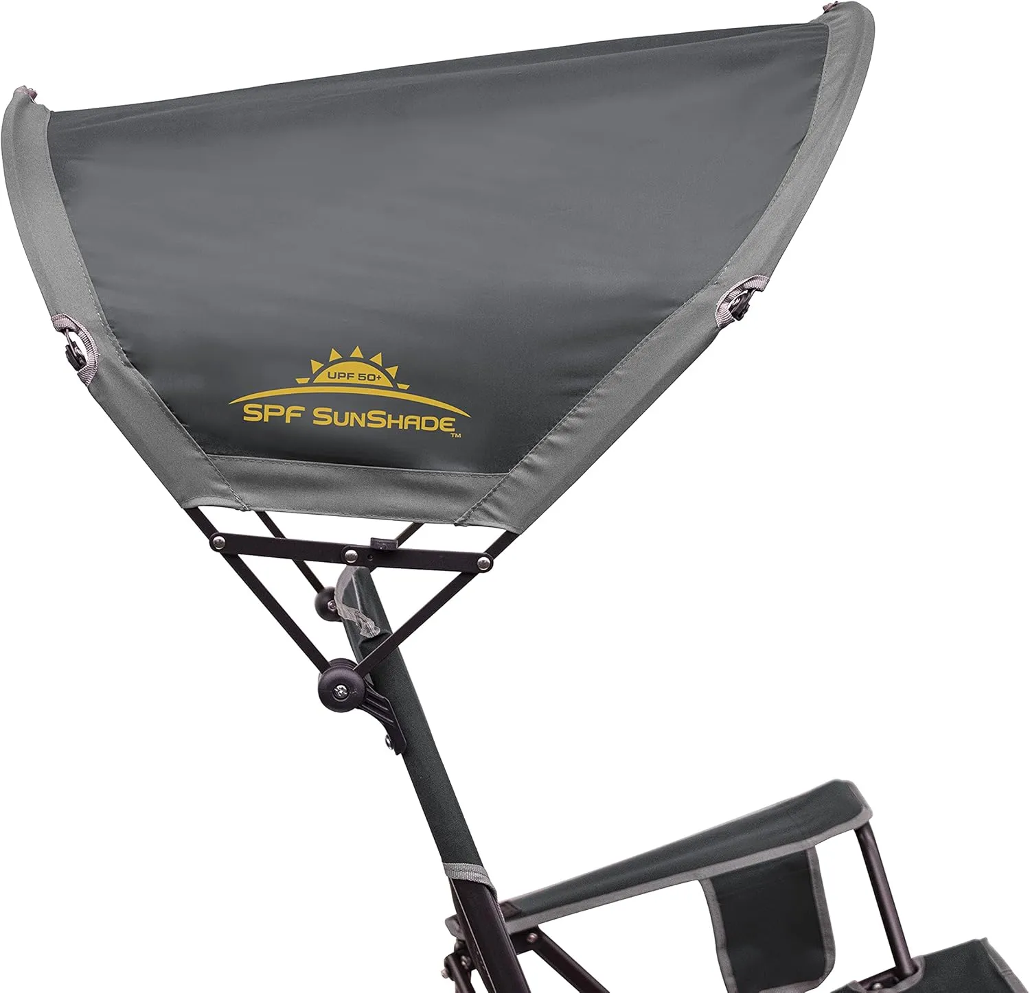 GCI Outdoor Sunshade Rocker Outdoor Rocking Chair with Canopy