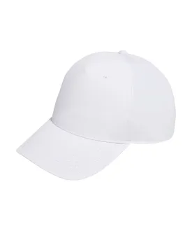 Golf performance crested cap | White