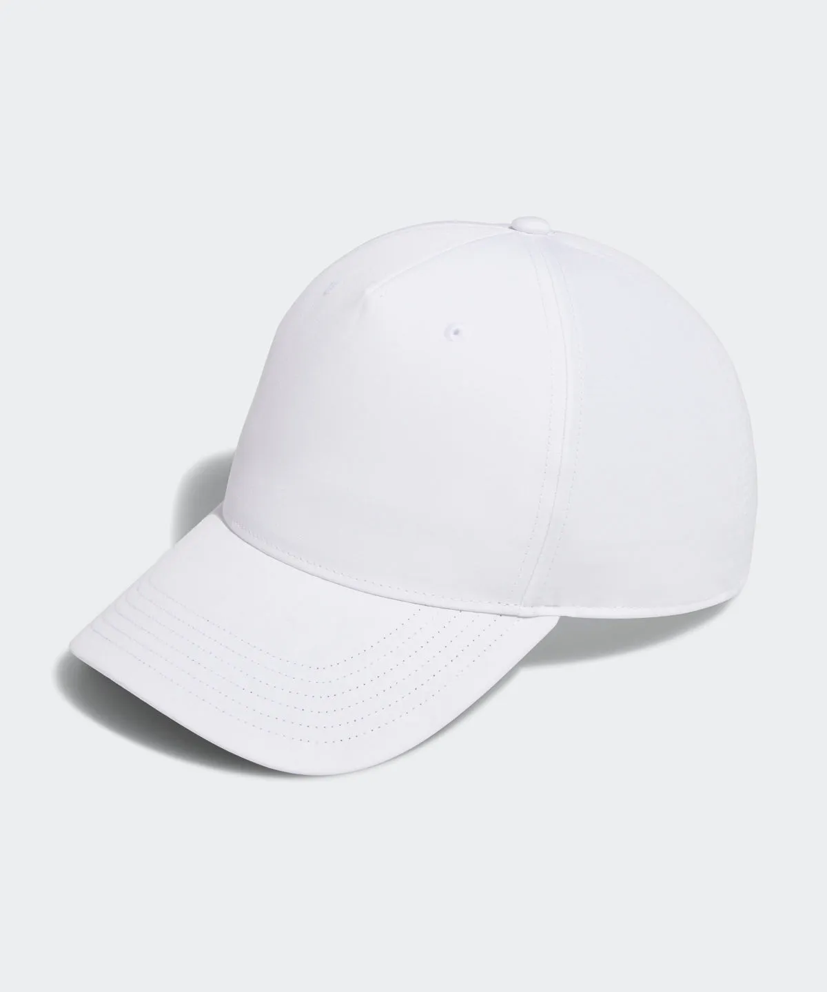Golf performance crested cap | White