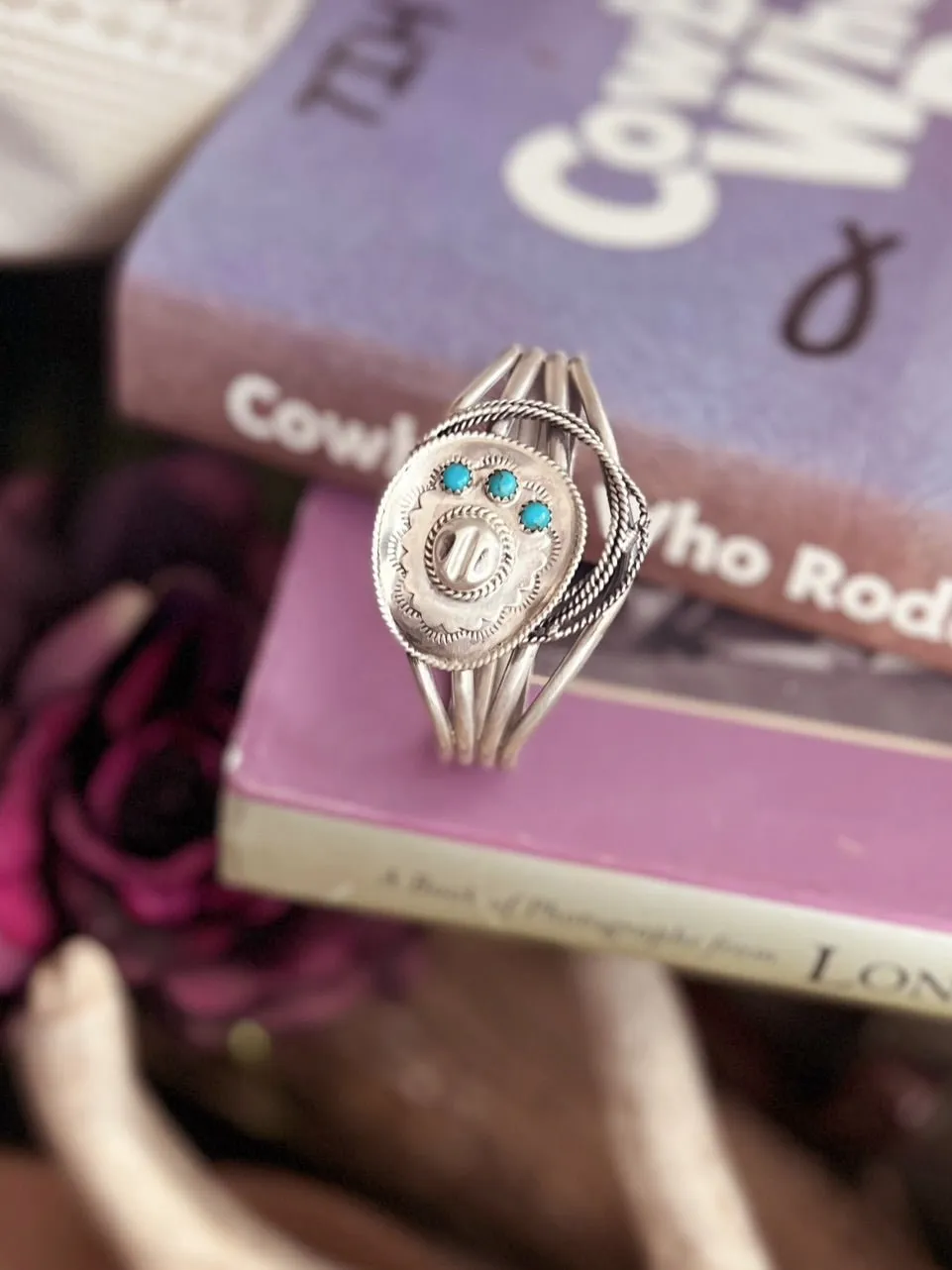 Grace And Grit Sterling Silver Navajo Cuff Bracelet