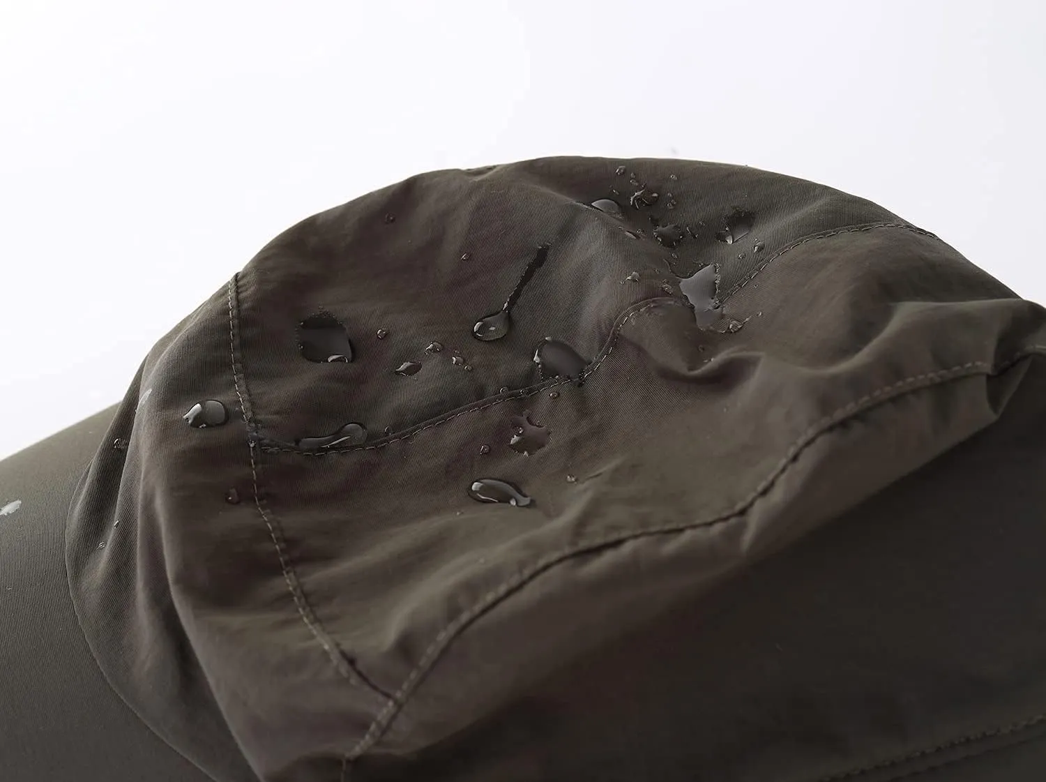 Home Prefer Waterproof Men's Winter Hats with Visor Warm Fleece Lined Baseball Cap Earflaps Trooper Trapper Hat for Men