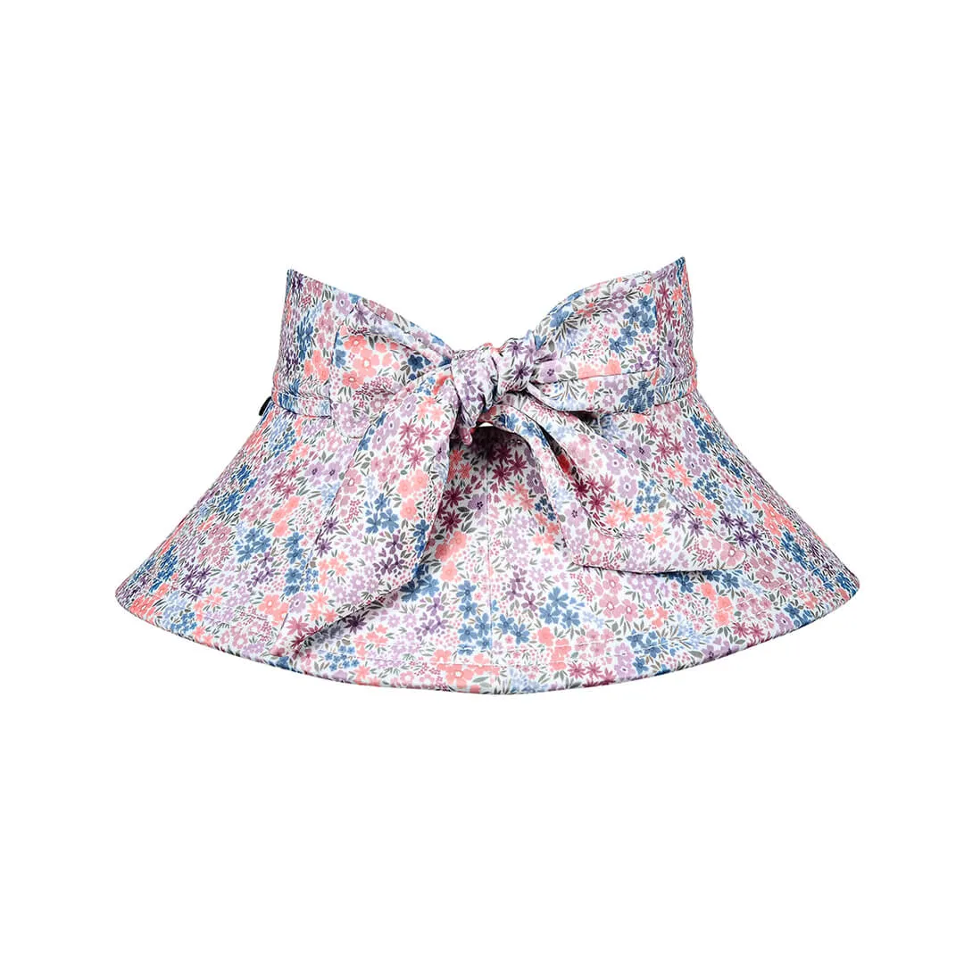 Ladies Wide-Brimmed Swim Visor (Blossom)