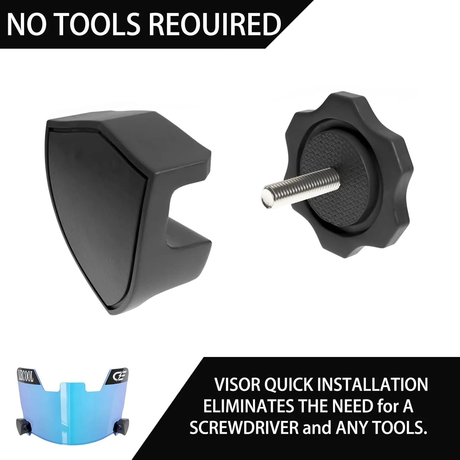 LeCool Multi-Color Football Visor,Enhance Your Game -Fits Adult & Youth Football Helmets