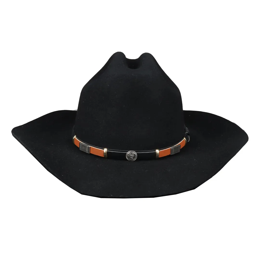 Men's 100% Wool Felt Wide Brim Cowboy Hat