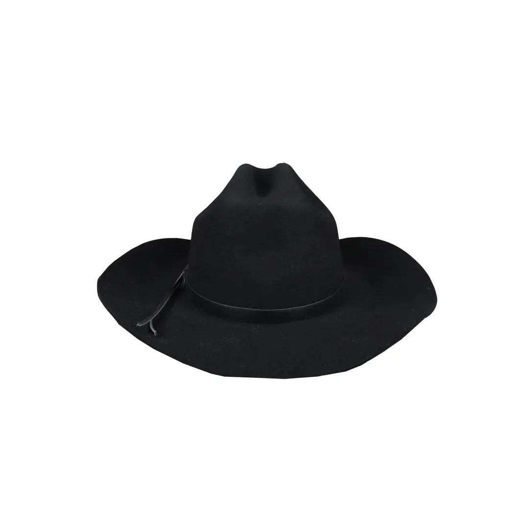 Men's 100% Wool Felt Wide Brim Cowboy Hat