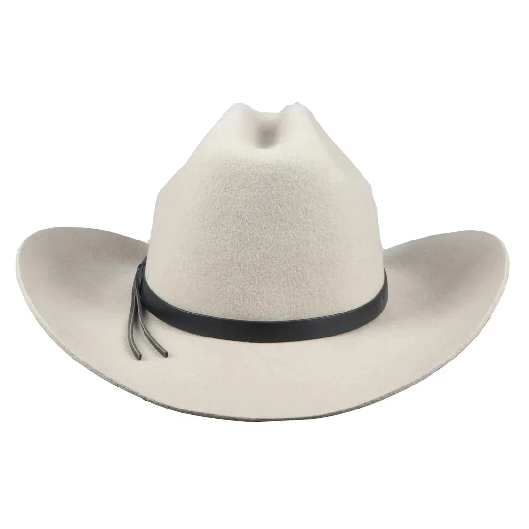 Men's 100% Wool Felt Wide Brim Cowboy Hat