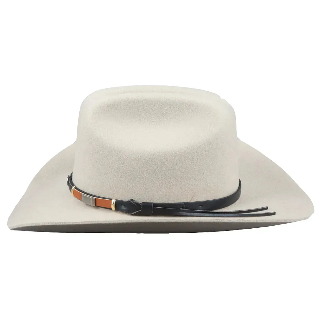 Men's 100% Wool Felt Wide Brim Cowboy Hat