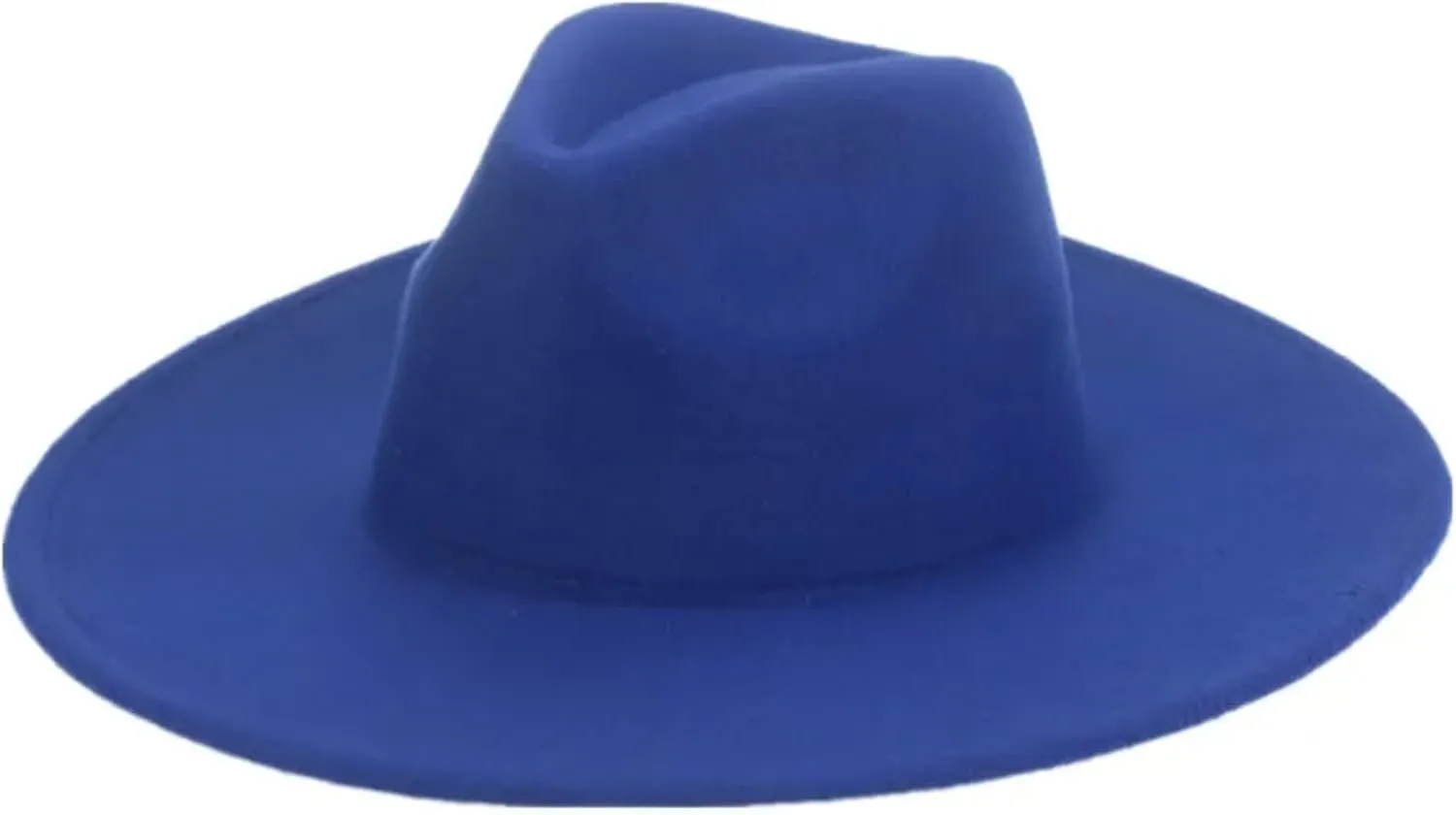 Mnjyihy Women Men Fedora Hats White Khaki Hats Winter Autumn Felted Formal Dress Church Panama Winter Hats