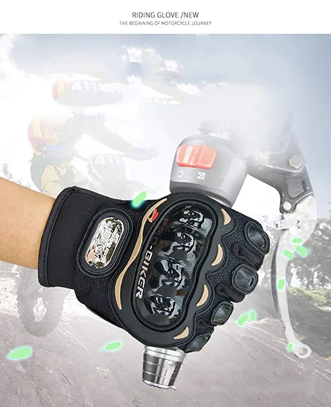 Motorbike Gloves Weatherproof Biker Gloves