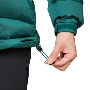 Mountain Equipment Lightline Women's Hooded Down Insulated Jacket - Deep Teal