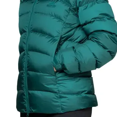 Mountain Equipment Lightline Women's Hooded Down Insulated Jacket - Deep Teal