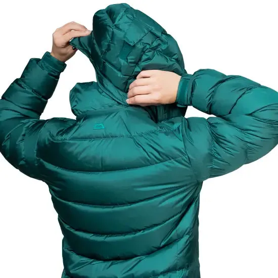 Mountain Equipment Lightline Women's Hooded Down Insulated Jacket - Deep Teal