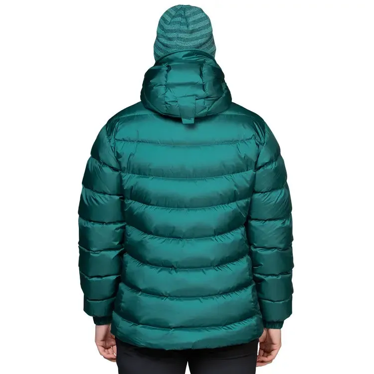 Mountain Equipment Lightline Women's Hooded Down Insulated Jacket - Deep Teal