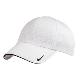 Nike White Dri-FIT Mesh Flex Cap