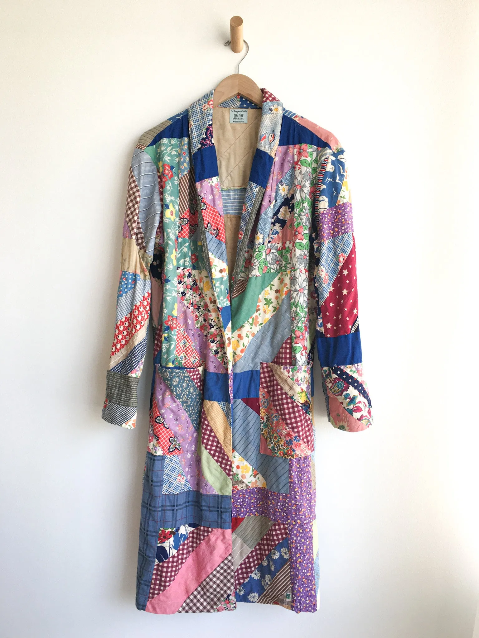 Patchwork Quilt Duster Coat