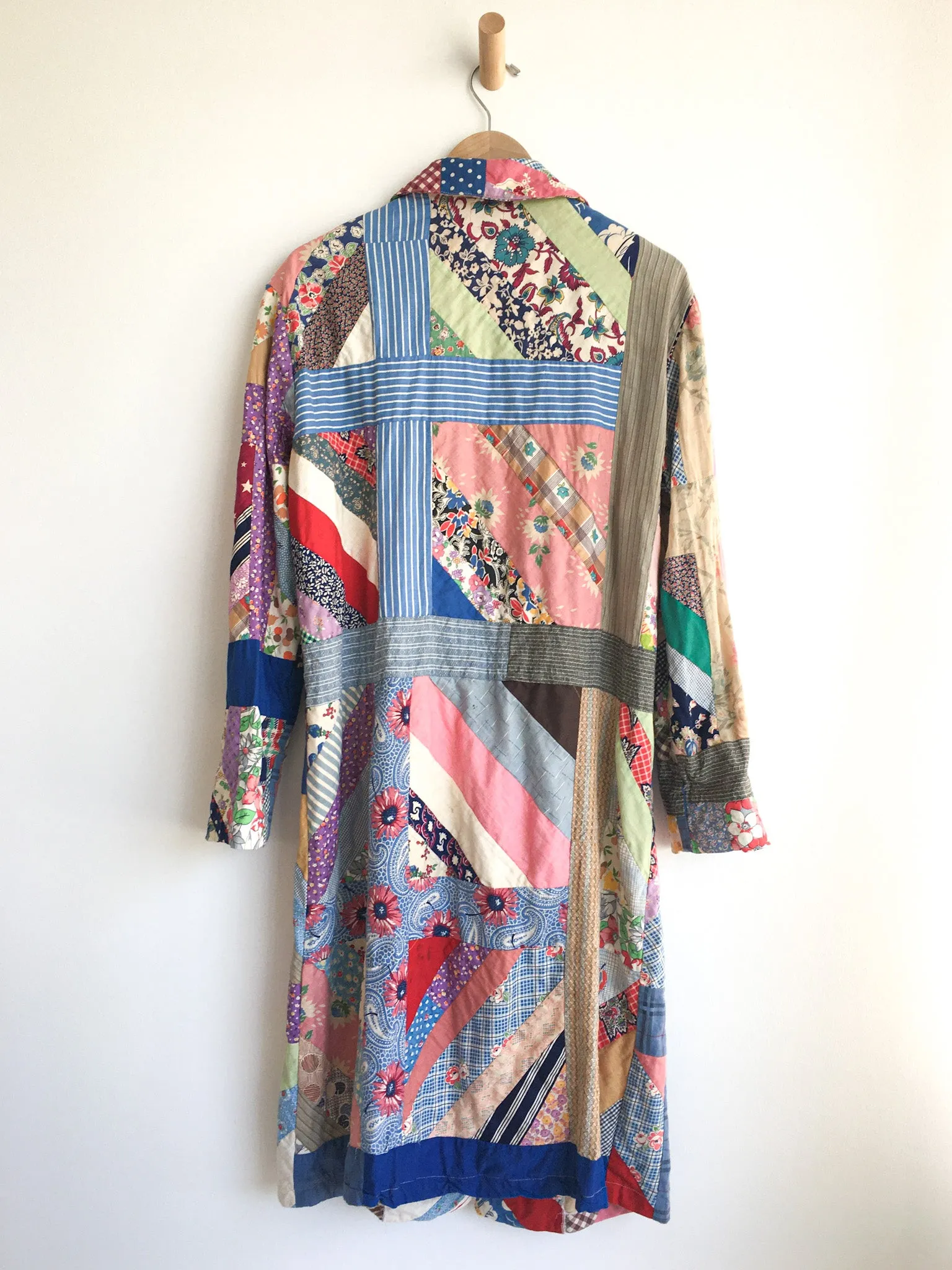 Patchwork Quilt Duster Coat