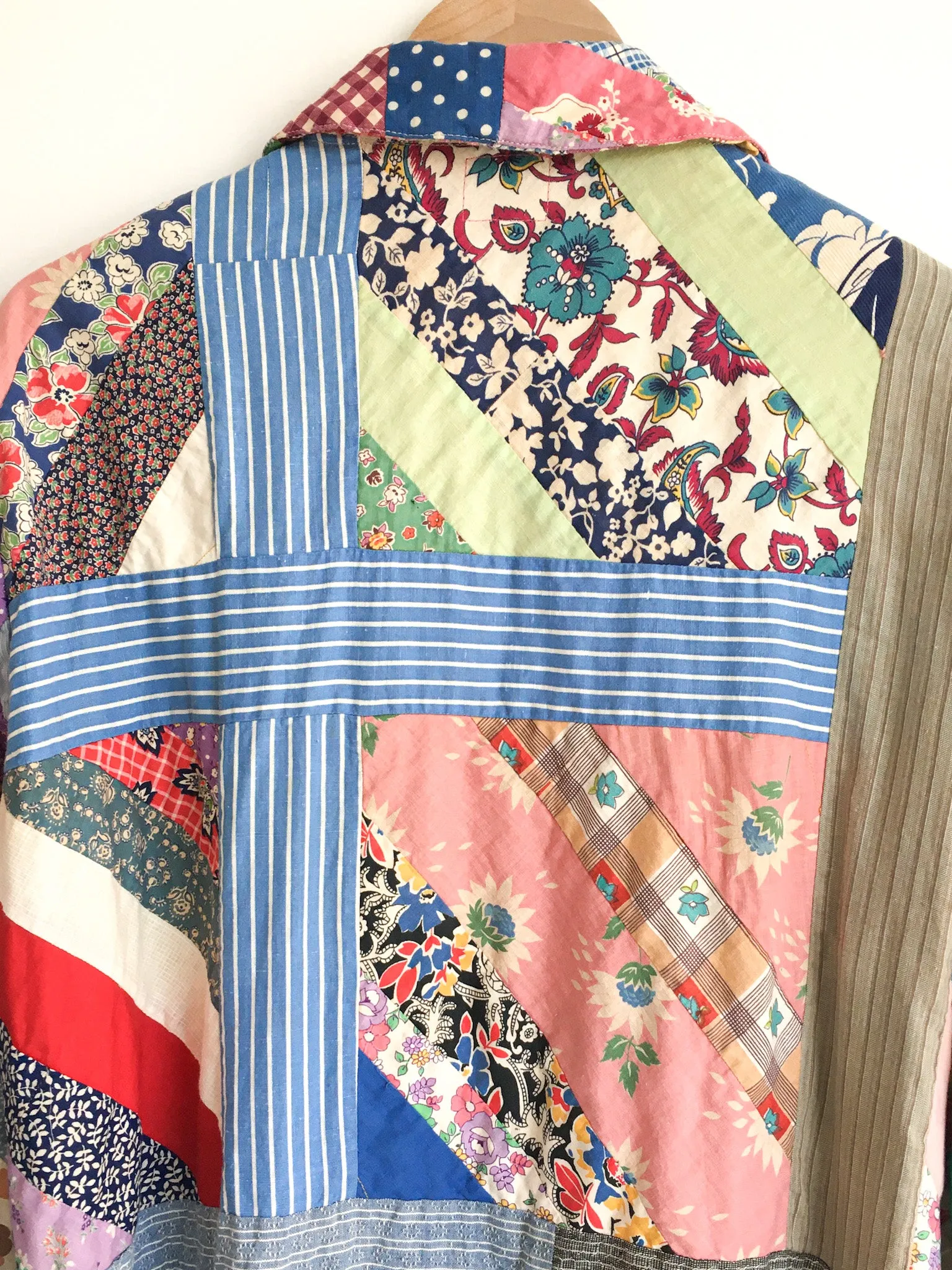 Patchwork Quilt Duster Coat
