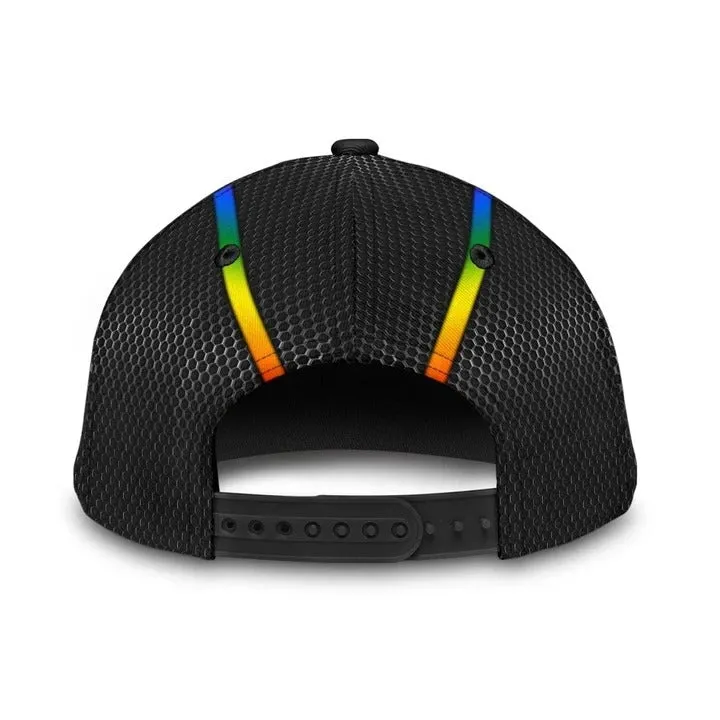 Pride Baseball Cap, Love Who You Want Eagle Lgbt 3D Printing Baseball Cap Hat