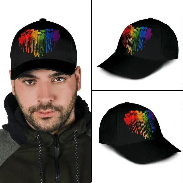 Pride Baseball Cap, Love Who You Want Eagle Lgbt 3D Printing Baseball Cap Hat