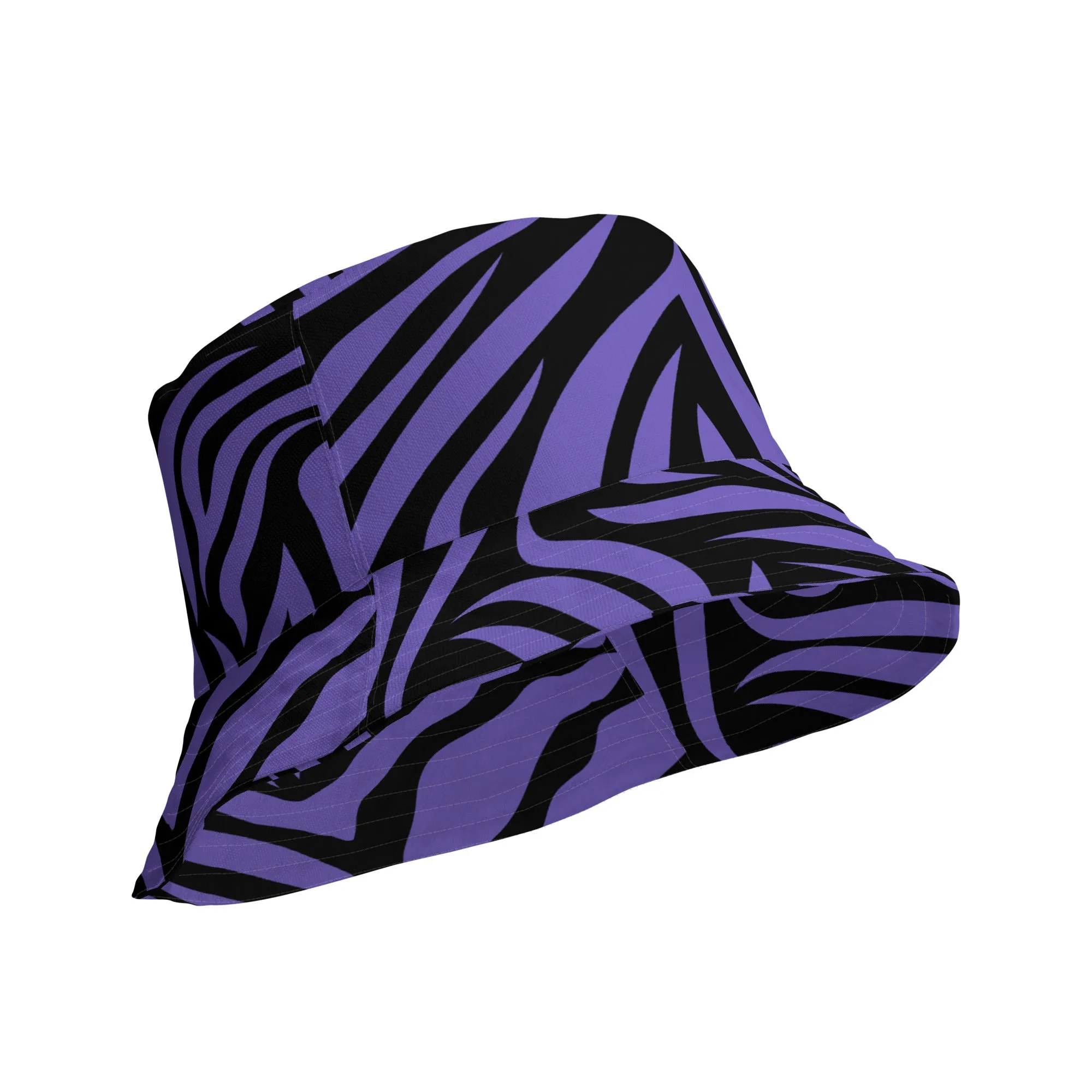 Purple Zebra Print Bucket Hat, lioness-love